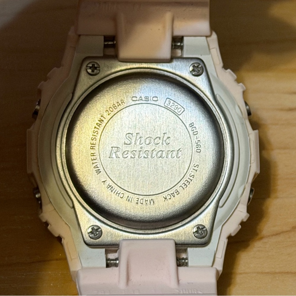 Casio G-Shock Baby-G BGD-560-4 Pink Cloud Square Women's Digital Watch BGD 560 - Picture 13 of 13